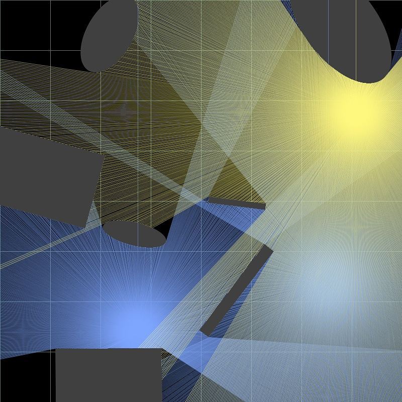 Overhead Ray Tracing · Niel McLaren