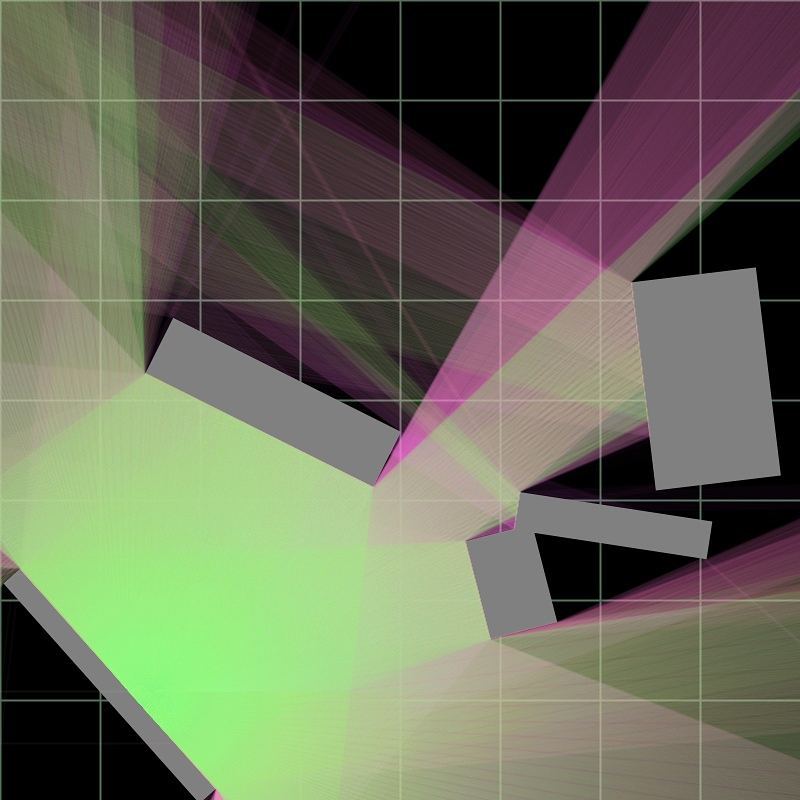 Overhead Ray Tracing · Niel McLaren